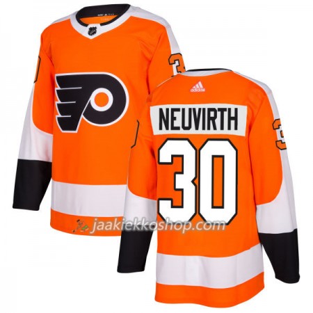 Miehille NHL Philadelphia Flyers Pelipaita Michal Neuvirth 30 Adidas 2017-2018 Oranssi Authentic